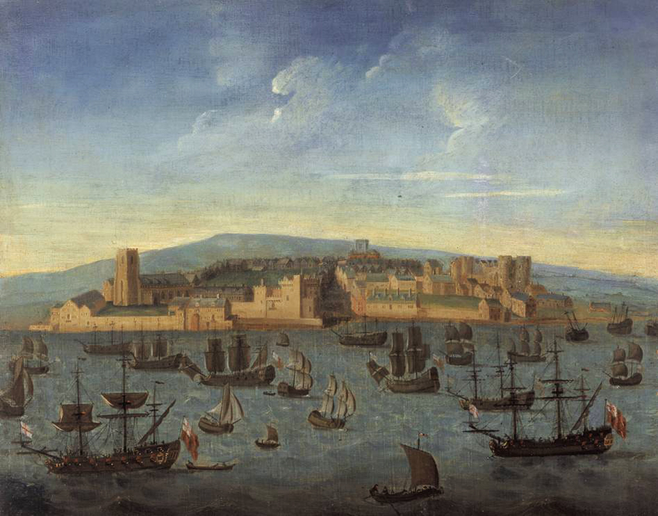 Liverpool in 1680, 	Merseyside Maritime Museum, Public domain, via Wikimedia Commons